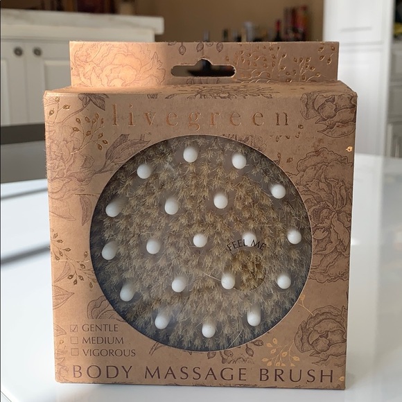 Livegreen new body massage brush gentle brush - Picture 5 of 5